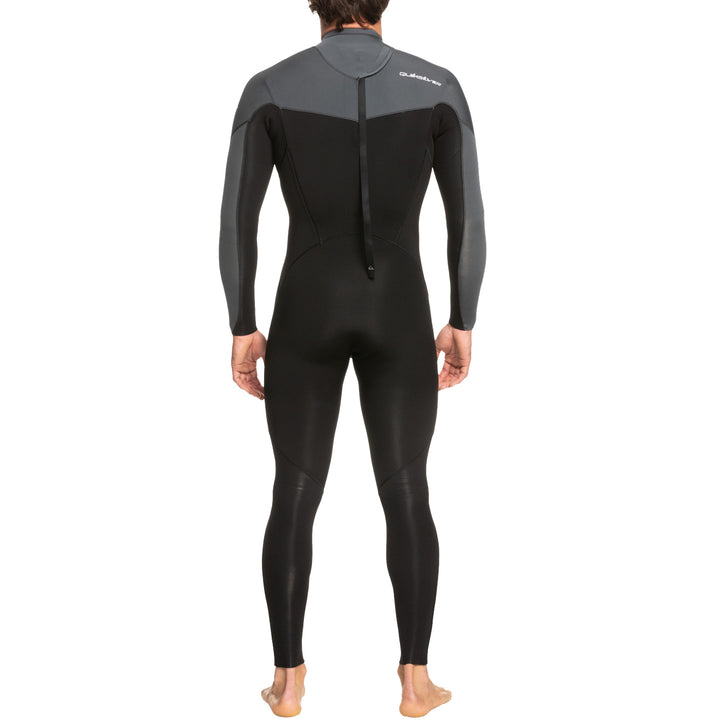 Quiksilver 3/2 Everyday Sessions Back Zip Wetsuit Black Gun Metal
