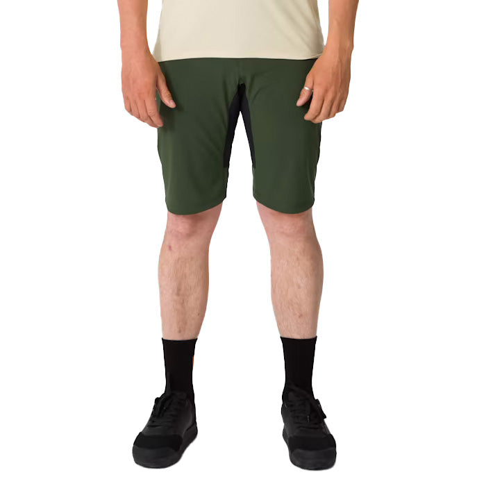 Rapha Trail Lightweight Shorts Deep Olive Green/Black