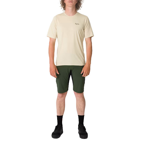 Rapha Trail Lightweight Shorts Deep Olive Green/Black