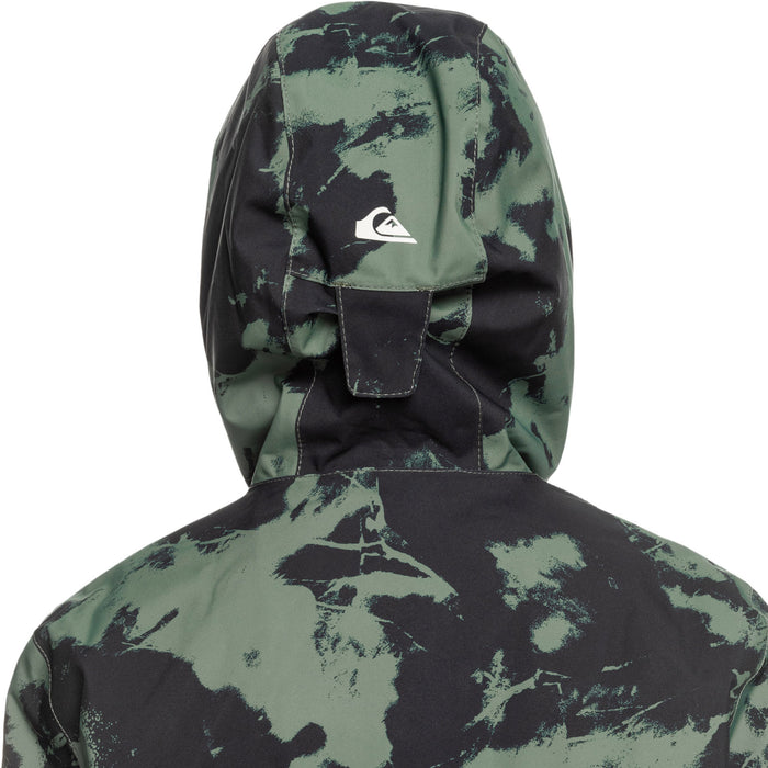 Quiksilver Mission Printed Jacket - Boys' Tye Dye/Laurel Wreath