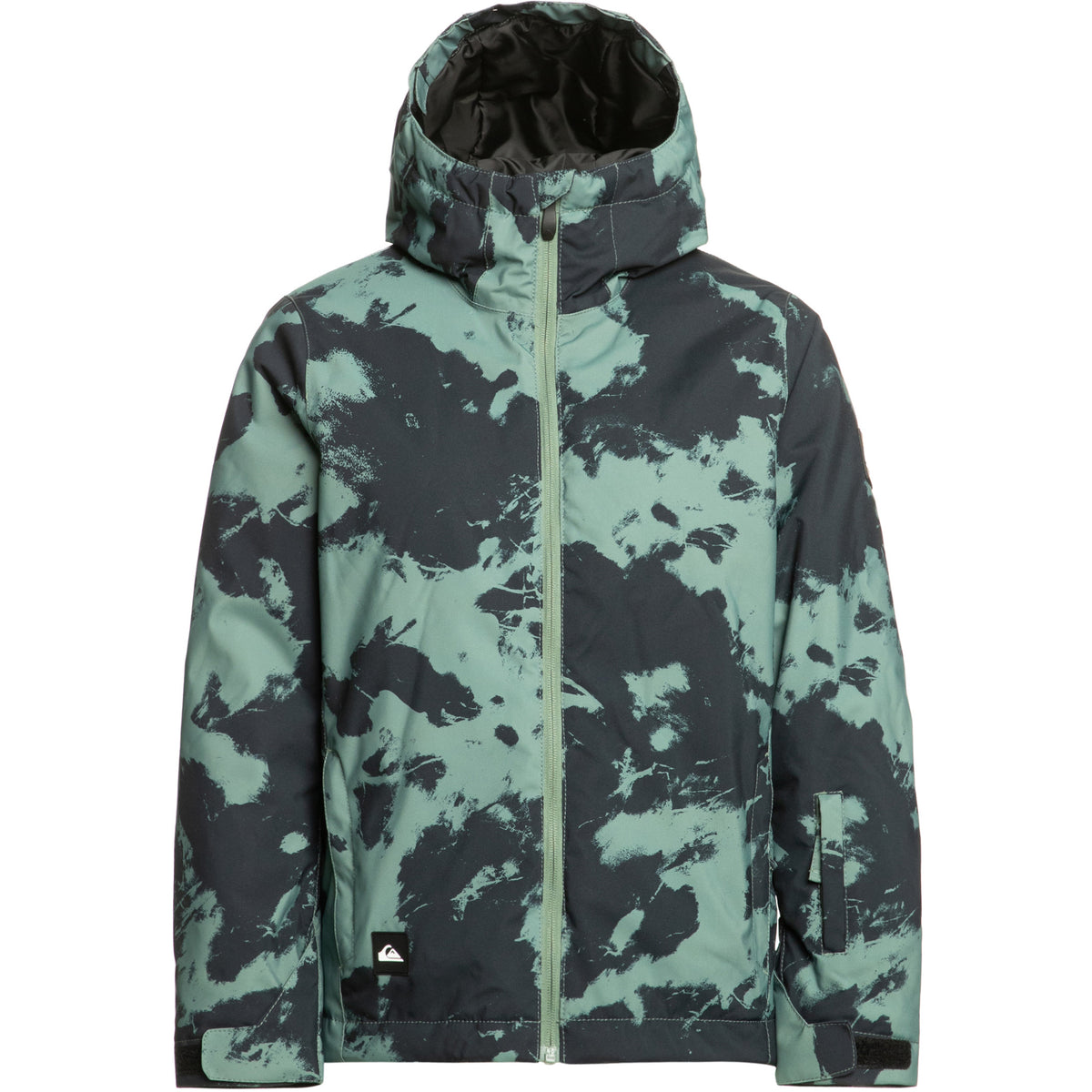 Quiksilver Mission Printed Jacket - Boys' Tye Dye/Laurel Wreath