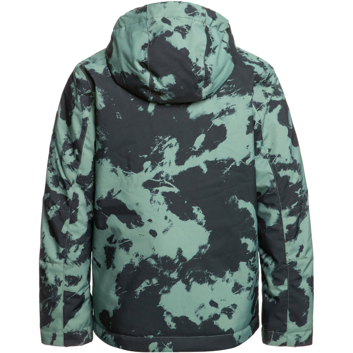 Quiksilver Mission Printed Jacket - Boys' Tye Dye/Laurel Wreath