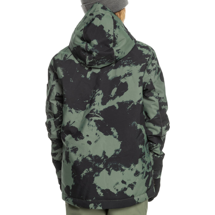 Quiksilver Mission Printed Jacket - Boys' Tye Dye/Laurel Wreath