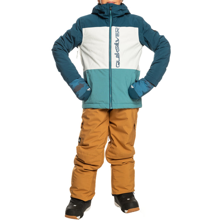 Quiksilver Side Hit Jacket - Boys' Brittany Blue
