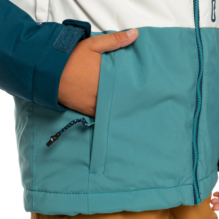 Quiksilver Side Hit Jacket - Boys' Brittany Blue