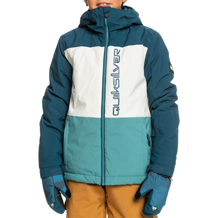 Quiksilver Side Hit Jacket - Boys' Brittany Blue