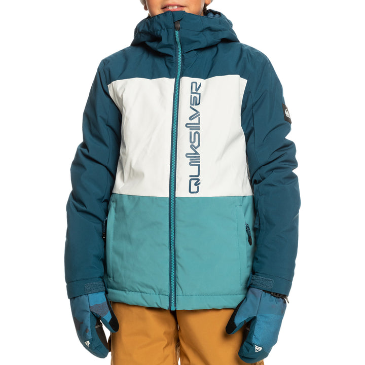 Quiksilver Side Hit Jacket - Boys' Brittany Blue