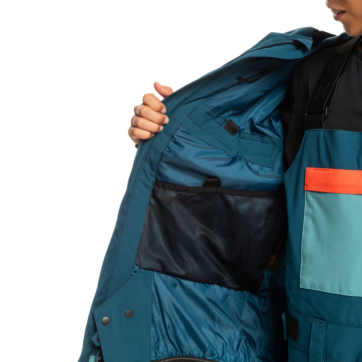 Quiksilver Ambition Jacket - Boys' Majolica Blue
