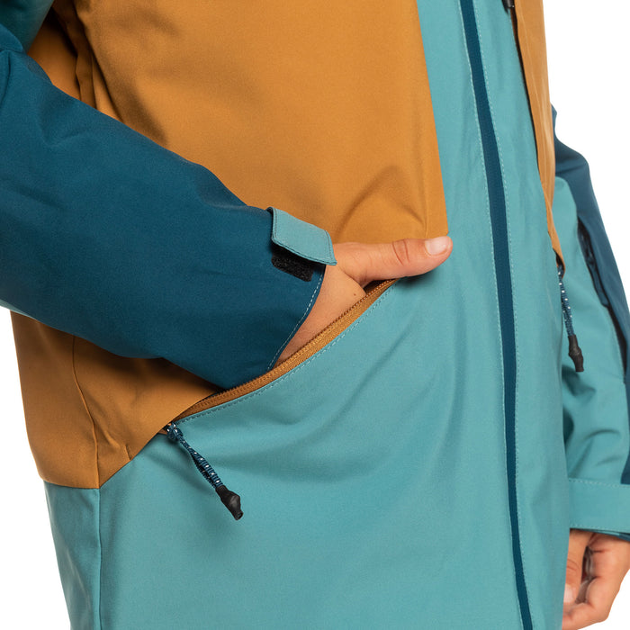 Quiksilver Ambition Jacket - Boys' Majolica Blue