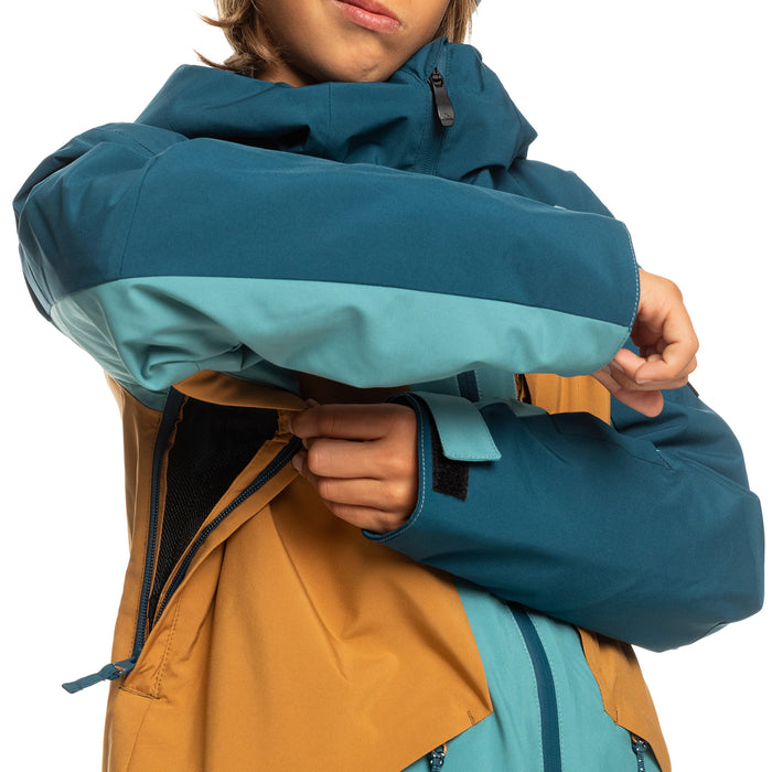 Quiksilver Ambition Jacket - Boys' Majolica Blue