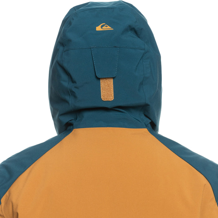 Quiksilver Mission Block Jacket - Boys' Bone Brown