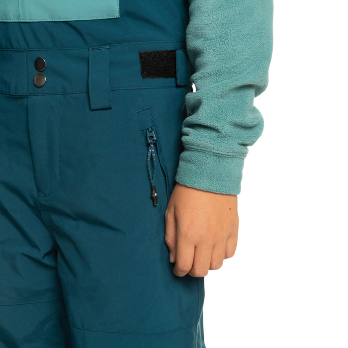 Quiksilver Mash Up Bibs - Boys' Majolica Blue