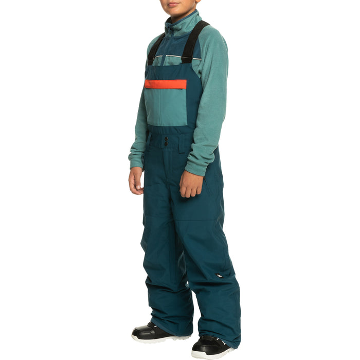 Quiksilver Mash Up Bibs - Boys' Majolica Blue