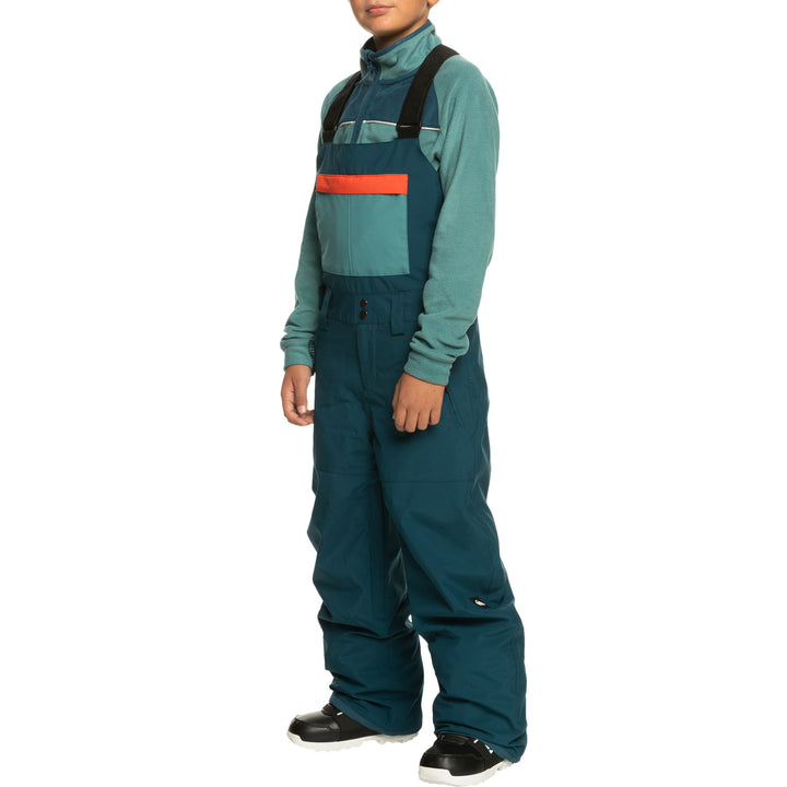 Quiksilver Mash Up Bibs - Boys' Majolica Blue
