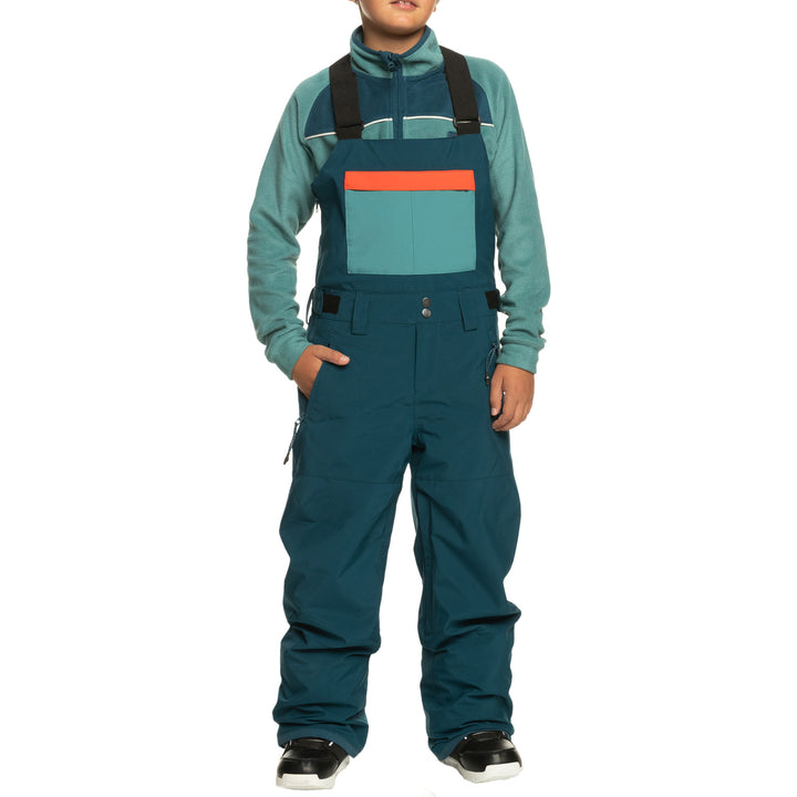 Quiksilver Mash Up Bibs - Boys' Majolica Blue