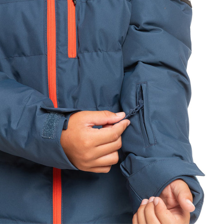 Quiksilver The Edge Jacket - Boys' Insignia Blue