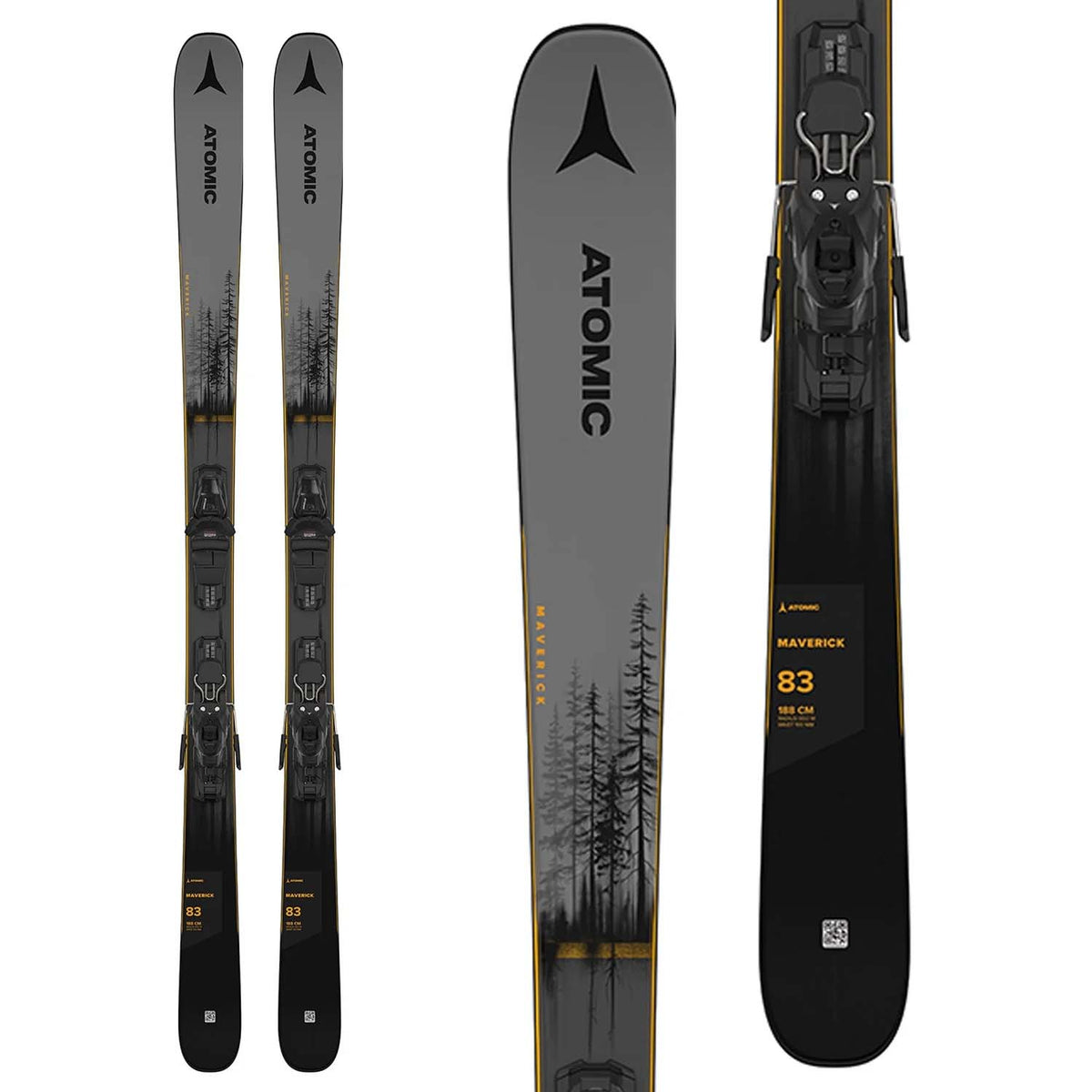 Atomic Maverick 83 R Skis + M10 GW Bindings 2023