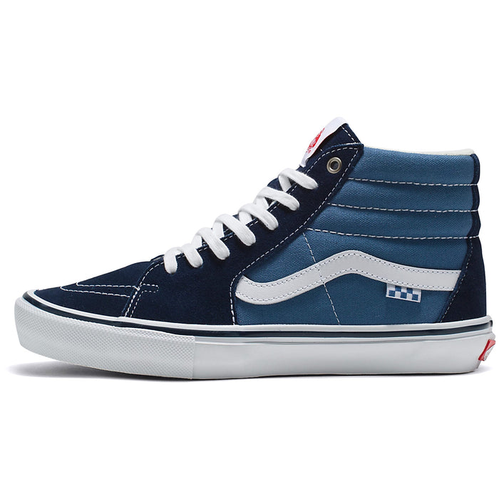 Vans Skate SK8-Hi Shoes - Unisex Navy/White