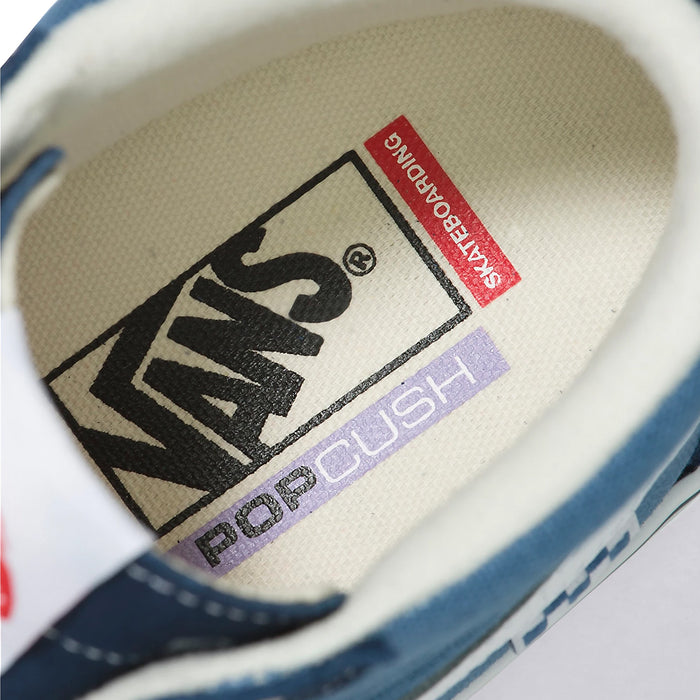 Vans Skate SK8-Hi Shoes - Unisex Navy/White