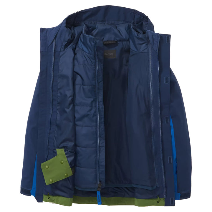 Marmot Terrain Component Jacket - Kids' Arctic Navy/Dark Azure