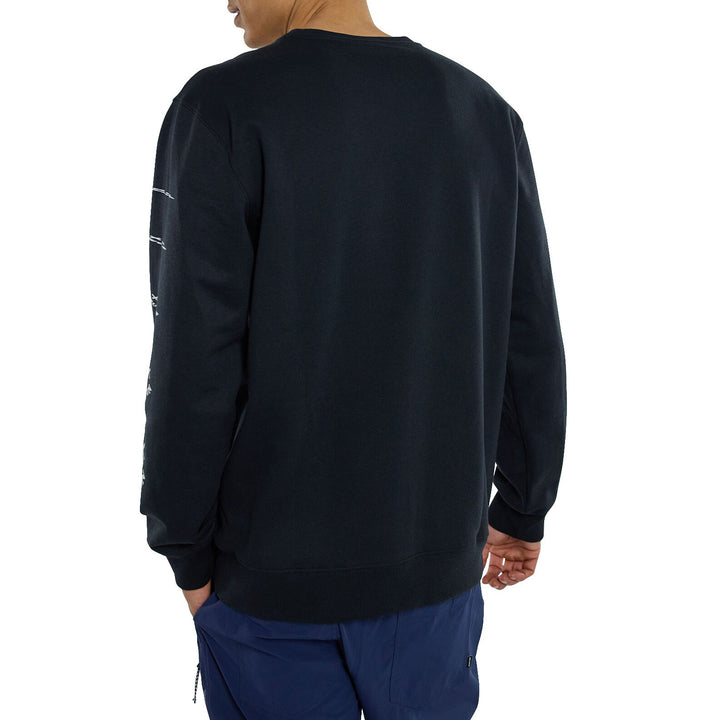 Burton Skeleton Key 24 Fleece Crewneck - Men's True Black