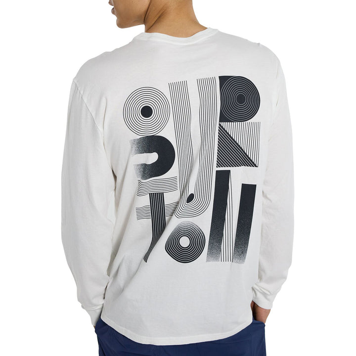 Burton Fish 3D 24 Long-Sleeve T-Shirt - Men's Stout White