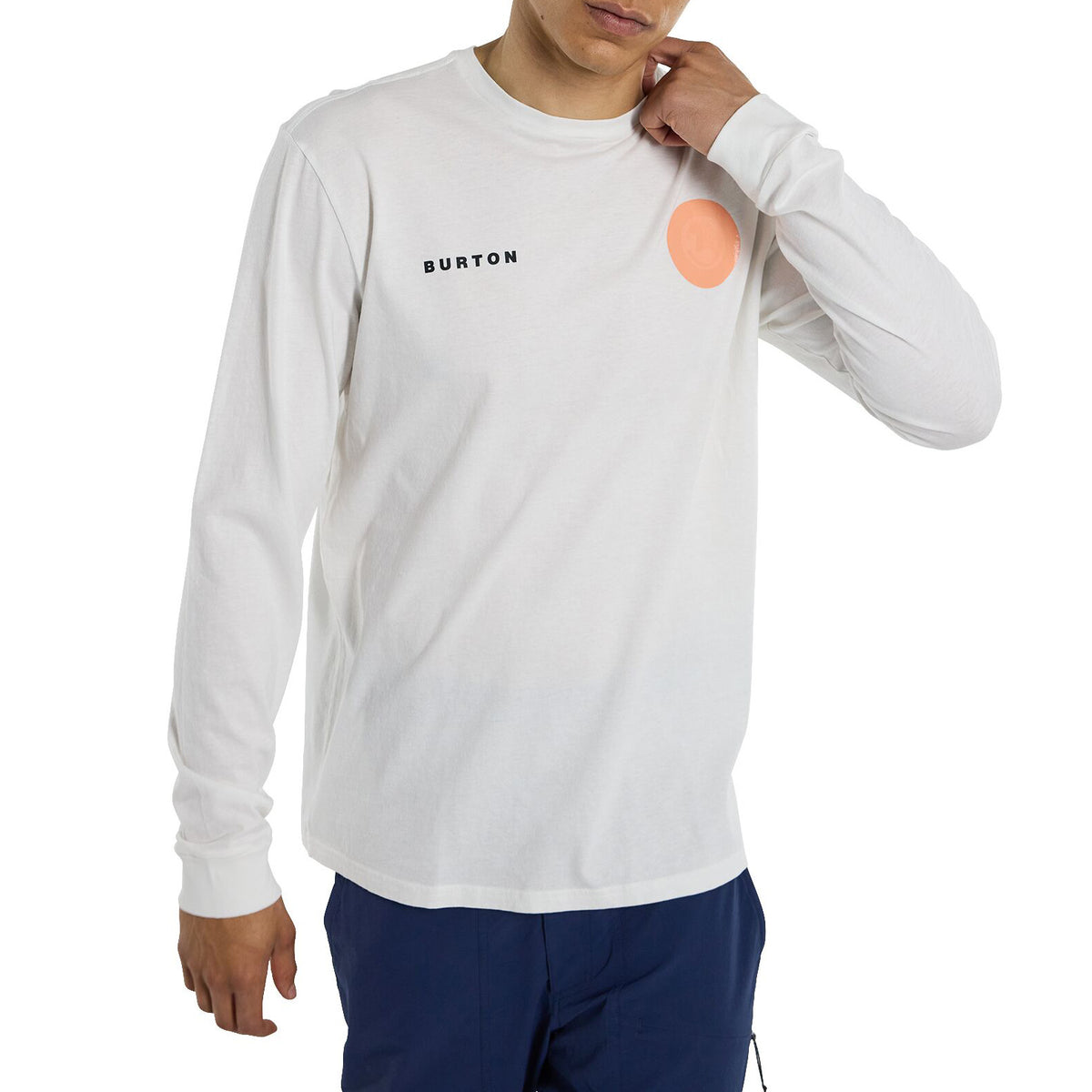 Burton Fish 3D 24 Long-Sleeve T-Shirt - Men's Stout White