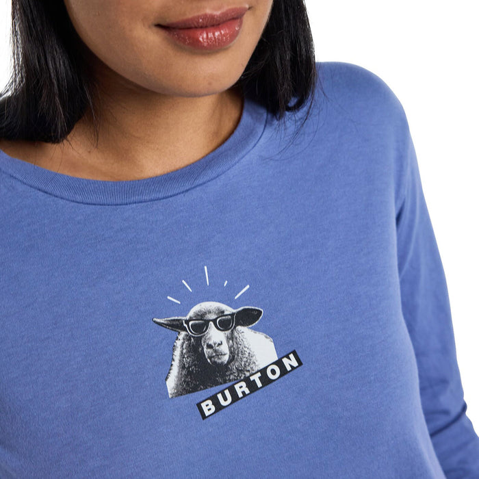Burton Classic Retro Short-Sleeve T-Shirt - Women's Slate Blue