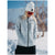 Burton AK Helium Grid Full-Zip Fleece - Women's Gray Cloud