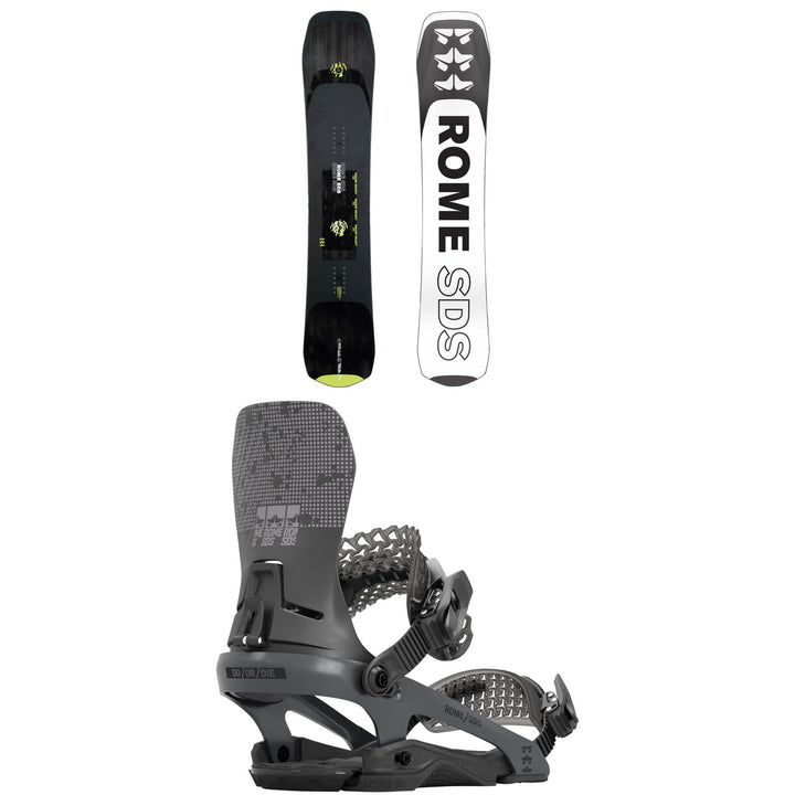 Rome Ravine Select Snowboard + D.O.D. Snowboard Bindings 2024