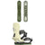 Rome Stale Crewzer Snowboard + Vice Snowboard Bindings 2024