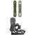 Rome Stale Crewzer Snowboard + D.O.D. Snowboard Bindings 2024