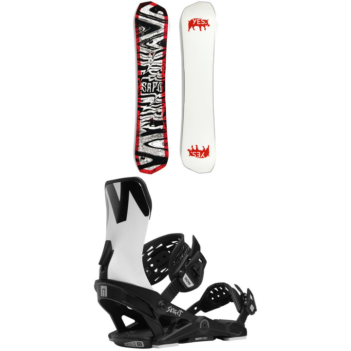 Yes. Greats UnInc Snowboard + Now Select Snowboard Bindings 2024