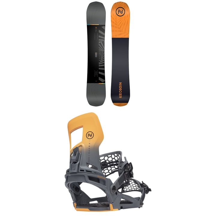 Nidecker Merc Snowboard + Kaon-X Snowboard Bindings 2024
