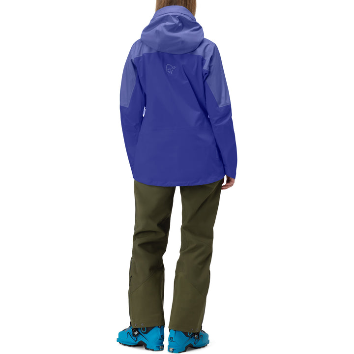 Norrona Lofoten GORE-TEX Jacket - Women's Violet Storm/Royal Blue
