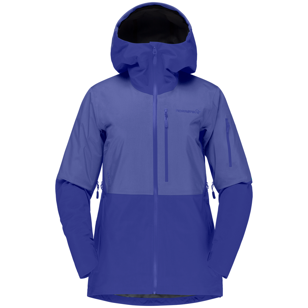 Norrona Lofoten GORE-TEX Jacket - Women's Violet Storm/Royal Blue