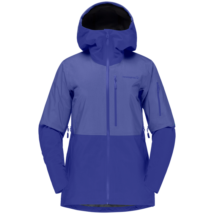 Norrona Lofoten GORE-TEX Jacket - Women's Violet Storm/Royal Blue