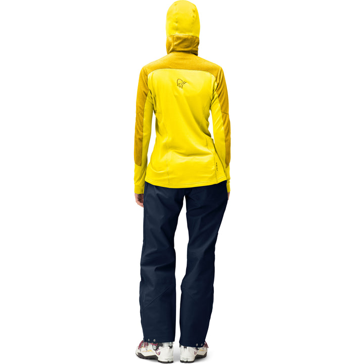 Norrona Lofoten Thermal Pro Hoodie - Women's Blazing Yellow/Sulphur