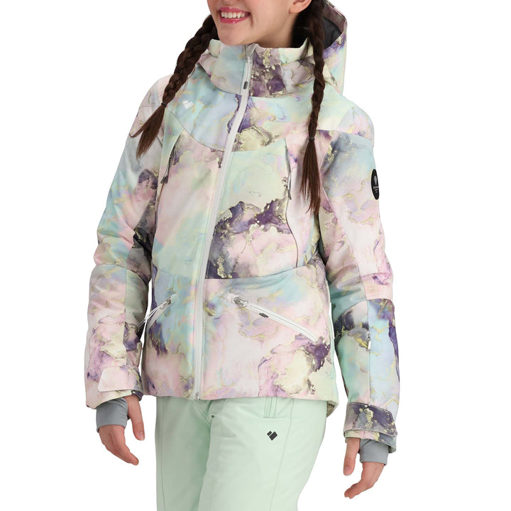 Obermeyer Reese Jacket - Girls' Crystal Aurora