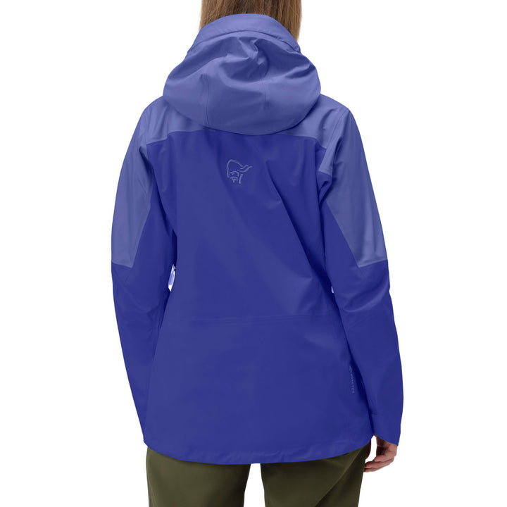 Norrona Lofoten GORE-TEX Jacket - Women's Violet Storm/Royal Blue