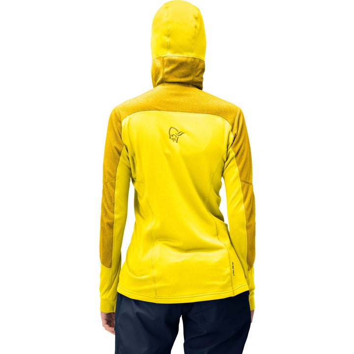 Norrona Lofoten Thermal Pro Hoodie - Women's Blazing Yellow/Sulphur