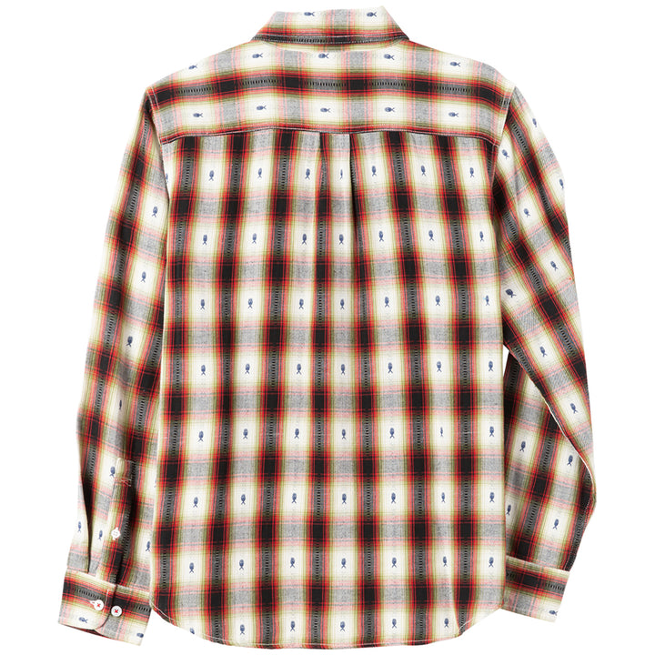 Dark Seas Bishop Shirt - Men's Black/Bone