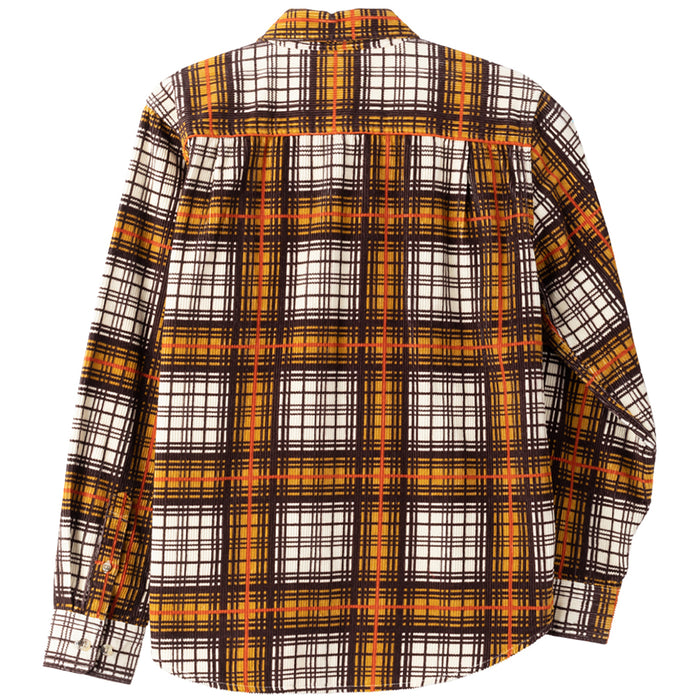 Dark Seas Haines Long-Sleeve Shirt - Men's Brown/Gold
