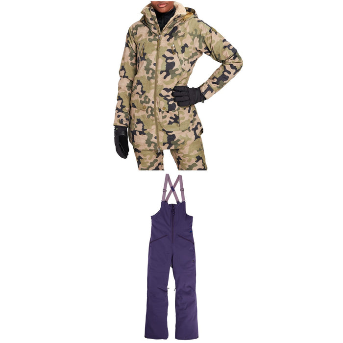Burton Prowess Jacket + Reserve Stretch Bibs - Women's 2023