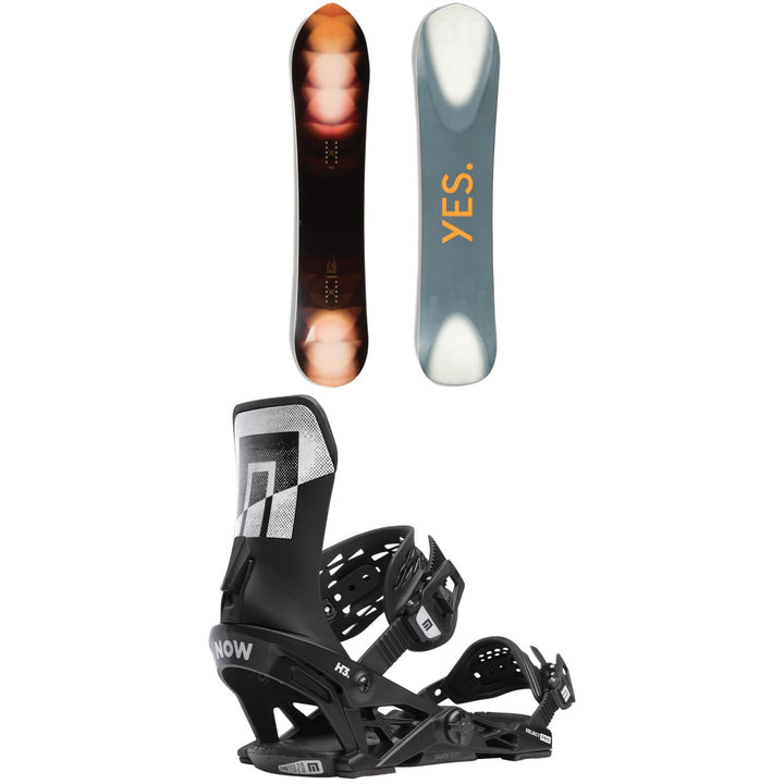 Yes. 420 Powderhull Snowboard + Now Select Pro Snowboard Bindings 2024