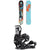 Yes. PYL UnInc DCP Snowboard + Now Select Pro Snowboard Bindings 2024