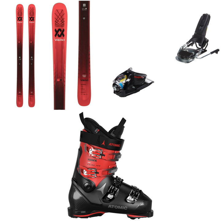 Völkl M6 Mantra Skis + Look Pivot 14 GW Ski Bindings + Atomic Hawx Prime 100 GW Ski Boots 2024
