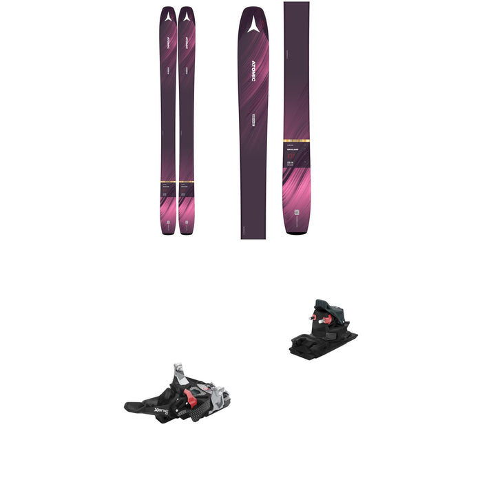 Atomic Backland 107 Skis - Women's + Fritschi Xenic 10 Alpine Touring Ski Bindings