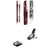 Atomic Bent 90 Skis + Look Pivot 15 GW Ski Bindings 2024