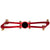 Spank x Rainier LTD Spoon 110 Pedals Red